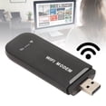 thumbnail image 3 of NFTIGB Portable 4G LTE WiFi Router Black, USB Plug and Play Mobile Hotspot Network Router, Micro SIM Card Slot, Share Up to 10 Users for Phone PC Laptop Travel Home Office, Stable Easy Connection, 3 of 9