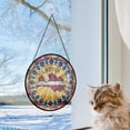 thumbnail image 5 of Latvia Travel Decor Suncatcher Stained Glass Window Hanging, Gift for Traveller, Collection of Country Travel Souvenirs for Family and Friends, Latvia Map and Flag Décor, 5 of 6