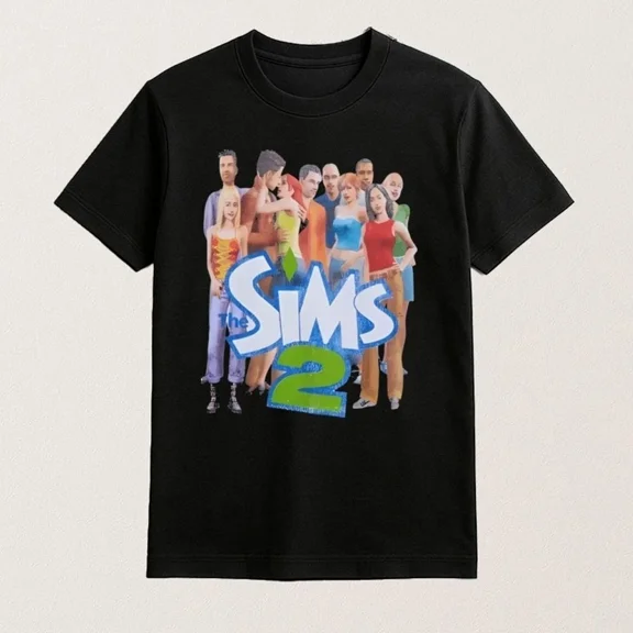 THE SIMS 2 Graphic Tee Unisex Short Sleeve Shirt S-5XL