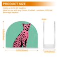 thumbnail image 4 of Yayeee Napkin Holder for Table Kitchen Paper Tissue Organization, Pink Cheetah, 4 of 8