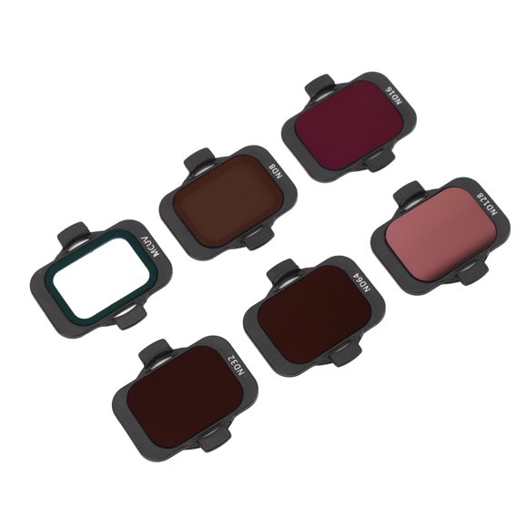 Drone Filter, ND Filters Kit MCUV ND8 ND16 ND32 ND64 ND128 Polarizer Filter Optical Glass Waterproof Lightweight for AVATA 2