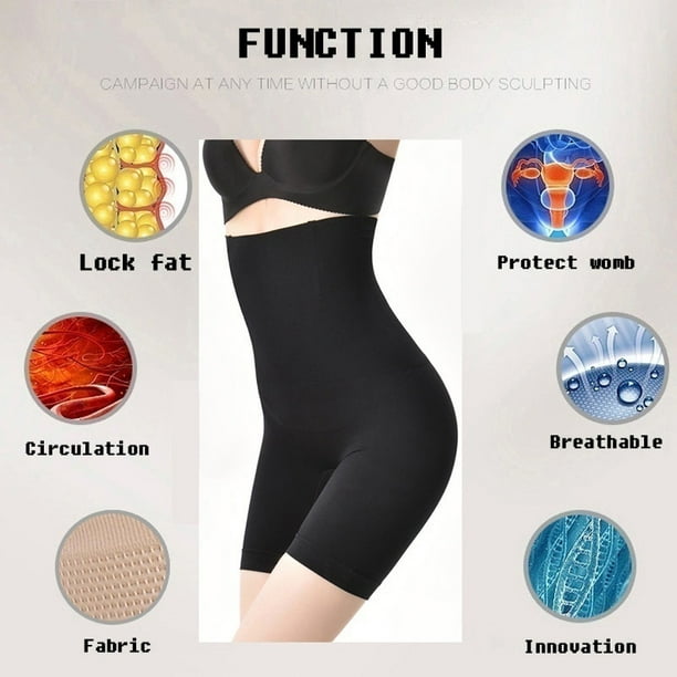 Soft Lose Weight Women Fashion Fat Burning High Waist Underwear Lady  Breathable Shaping Underpants Seamless Tummy Control Body Shapers 