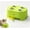 green, variant on Interactive Toys for Cats,Smart Pet Turntable Game with Feathers,Smart Electronic Pet Play Game for Indoor Entertainment,Stress Relief & Exercise