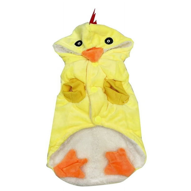 Disfraz de pollo para perro divertido, vestido de Cosplay de gallo de Navidad de Halloween para mascotas, ropa de gato Adorable ropa de abrigo de animales Vhermosa CPB-DE-LYY2196-3