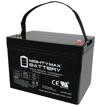 12V 60AH Group 34 Replacement Battery For Security Alarms