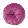 thumbnail image 1 of Tnarru Coussin Rond Citrouille Coussin de Sol Confortable pour Sofa Lit Salon Rouge Rose, 1 of 8