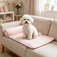 thumbnail image 6 of Pet Cooling Mat with Support Pillow, Washable Summer Pad for Dogs Cats, Pet Bed for Indoor Use, 6 of 6