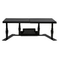 thumbnail image 2 of Allsop Metal Art ErgoTwin Adjustable Monitor Stand - Black, 2 of 8