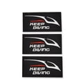 thumbnail image 1 of Parches para Planchar Advancent Keep Diving Pack de 3 Bordado Negro, 1 of 6