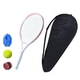 thumbnail image 1 of Colaxi Tennis Ball Tennis Device with Tennis Racket Lightweight Portable Tennis er Set for Backyard Stadium Pink, 1 of 8