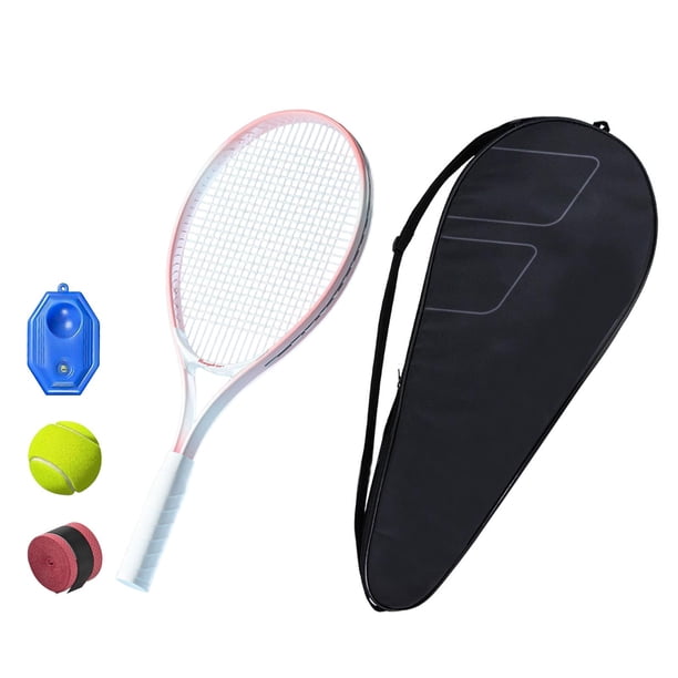 Entrenador de tenis Strade Fareast Limited con raqueta y pelota de reboteador Rosa
