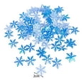 thumbnail image 6 of 300Pcs Christmas Decorations Christmas Plastic Snowflakes Decorations Snowflake for Craft Christmas Table Decorations Supplies Mini Snowflakes Ornaments Decor for DIY Craft Home Winter Party, 6 of 7