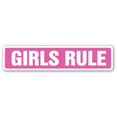 thumbnail image 1 of SignMission SS-GIRLS RULE 4 x 18 Po Filles Règle Signe de Rue, 1 of 1