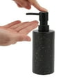 thumbnail image 3 of Unique Bargains 1 Pc Simple Cylindrical Soap Pump Dispenser for Bathroom Hotels 350ml Black, 3 of 6
