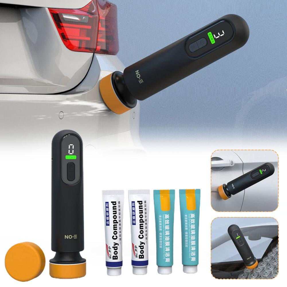Cordless Car Polisher USB Buffer Sander Polishing Machine 3 Kit Discs with