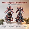 thumbnail image 2 of 250th Anniversary USA Horseshoe Christmas Tree Ornament,Horseshoe Holiday Hanging Decor with Patriotic Design,Equestrian Inspired Christmas Ornament for Horse Lovers,Farmhouse Tree Decoration (C1+C2), 2 of 6