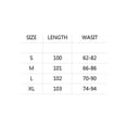 thumbnail image 2 of Wangsaura Women?s Solid Color High Waist Crotchless Trousers with Chain  Belt, 2 of 9