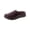 Dark Red, variant on Womens San Marcos Leather Removable Insole Slide Sandals
