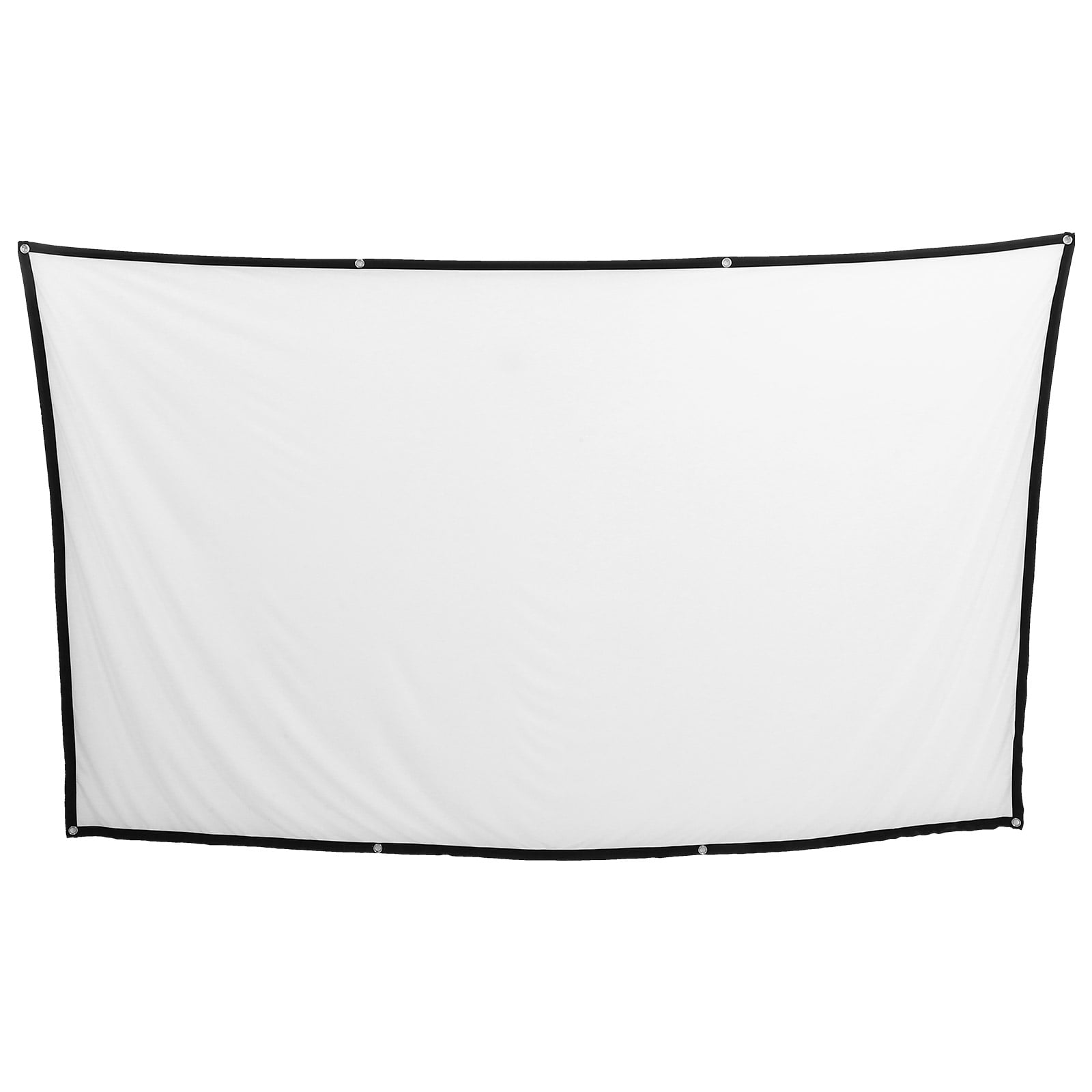 KAKOWELY projector screen Projector Screen 100 inch 16:9 Foldable Portable Projection Movies Screen87.01"X49.21"X0.08"