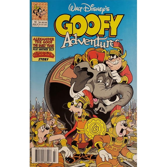 Goofy Adventures #14 (Newsstand) VF ; Disney Comic Book