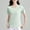 Green, variant on Fglymey Women's Lightweight Short-Sleeve T-Shirt, Classic Loose Crewneck Solid Color Tee Shirt Pink L