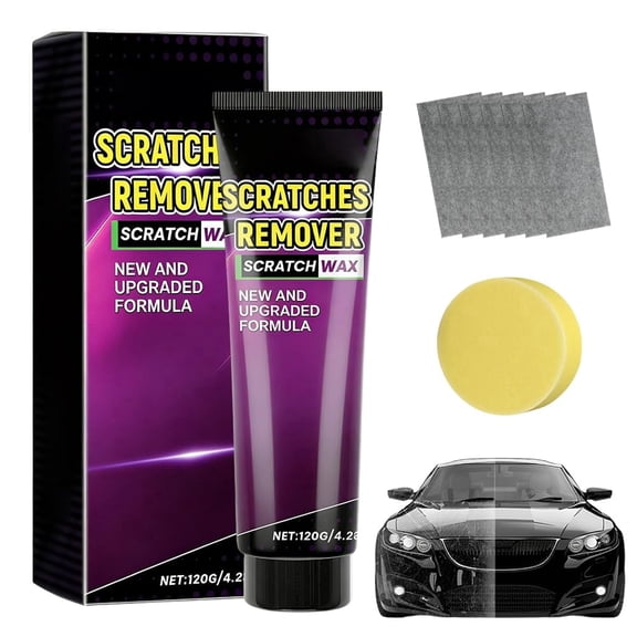 Car Scratch Remover Paste, Car Polish Wax for Vehicle Surface, 1pc