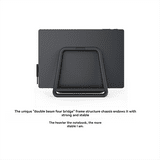 Adjustable Vertical Laptop Stand - Notebook & Tablet Holder Vertical ...