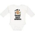 thumbnail image 3 of Inktastic Monkey I Love Hanging out with My Great Grandpa Boys or Girls Long Sleeve Baby Bodysuit, 3 of 5