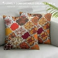 thumbnail image 3 of HENGT  Bohemian Pillow Cover  Farmhouse Pillow Covers Set of  Mexico Style Arabesque Pattern Pillowcases Vintage Abstract Floral Boho Outdoor Cushion Cover for Sofa Car Bedroom Home Decor, 3 of 5