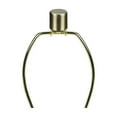 thumbnail image 6 of Lighting - 24"h Table Lamp - Cream Resin Base - Ivory Shade - Transitional Style, 6 of 8