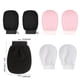 thumbnail image 5 of Billuyoard 2 uds guantes de baño guante de baño guante de masaje exfoliante toalla de frotamiento eliminación para accesorios de limpieza de baño Juegos de accesorios de baño Rosa Billuyoard HA084143-02, 5 of 6