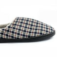 thumbnail image 4 of Gold Coast Men's Cozy Memory Foam Plaid Slippers, Large (10-11), 4 of 5