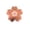 Pentacle flower, variant on LOWLHOME Bird Bath Copper Disk,0.6mm Reinforced Pure Copper Cleaning Disk,Triple-Point Support for Physical Safe Clean Water Disk,All-Season for Outdoor Birdbaths,Bowl(Orchid)