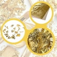 thumbnail image 4 of Gold-Leaf Sheets for Art, 200 Pcs 5.5x5.5Inch Gold Foil Sheets Copper Leaf Sheets for DIY Crafts Decor, 4 of 7