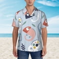 thumbnail image 4 of Balery Men'S Summer Hawaiian Shirts Short-Sleeve Design Name Printed Casual Shirts - Size Name, 4 of 9