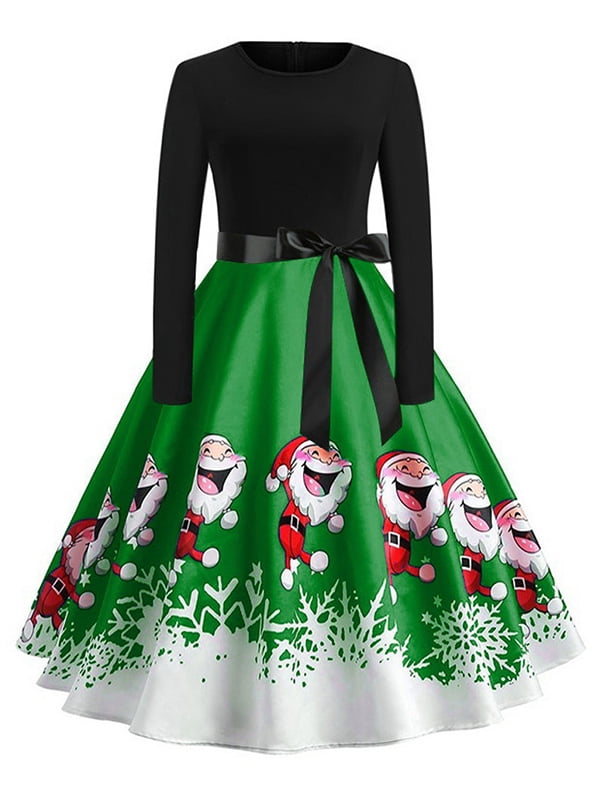 christmas dresses womens walmart