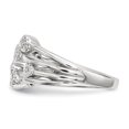 thumbnail image 3 of 925 Sterling Silver Cubic Zirconia Cz Ring, 3 of 8