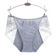 thumbnail image 2 of PMVFHDE Culottes Femme Taille Basse Rayées Bikini Invisible Sans Couture Gris, 2 of 3