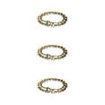 thumbnail image 1 of Thinsony Distinctive Gothic Punk Dragon Scale Bangle 48 inches Cool and Contemporary Light Gold 8.26 Inch 3Set, 1 of 6