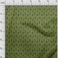 thumbnail image 2 of oneOone Silk Tabby Fabric Leaves & Floral Block Print Fabric By The Yard 42 Inch Wide, 2 of 4