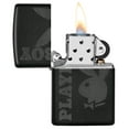 thumbnail image 3 of Zippo Playboy Black on Black Matte Pocket Lighter, 3 of 6