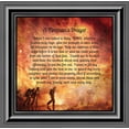 thumbnail image 3 of Firefighter Gifts for Men and Women, Fire Academy Graduation Gift, Fire Fighter Gifts or Firehouse Decor, A Fireman's Prayer Framed Wall Art for Home or Fire Station, 8650W, 3 of 6