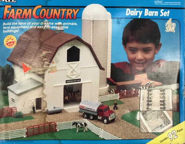 ertl farm country dairy barn playset