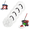 White, variant on 5 Pack-Spin Mop Replacement head, Spin Mop Heads Refill, Universal 100% Microfiber Mop Heads Replacement, Machine Washable, Deep Cleaning and Easy-to-Replace(White)