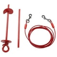 thumbnail image 3 of Ancla para perros, estaca para atar perros, kit de anclaje resistente para estacas para perros, rendimiento finamente ajustado Jadeshay A, 3 of 8