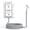 White, variant on Outlet Extender Surge Protector Power Strip with 5Ft Braided Extension Cord 6 Outlets 4 USB (2 USB C) Charging Ports Flat Plug Wall Mount Desk Charging Station for Home Office