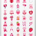 thumbnail image 4 of 35pcs-50pcs Cute Stickers Kids Stickers Pink Stickers Teacher Reward Stickers Lovely Stationery Stickers for Laptops Suitcases, 4 of 9