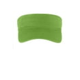 thumbnail image 2 of Port & Co Adult Female Women Plain Visor Green Oasis One Size Fits All, 2 of 3