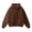 R9-Brown, variant on Havenx Men's Full Zip Up Hoodie Long Sleeve Hoodies with Pockets Solid Color Hooded Sweatshirt Workout Lightweight Athletic Fall Winter Pullover,Orange M