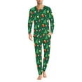 thumbnail image 3 of Renewold Xmas Trees Ball Matching Set Family Pajamas Christmas Sleepwear Polyester Holiday Winter Outfits Long Sleeve Breathable Jogger Sweatshirt for Men Size 5XL, 3 of 5